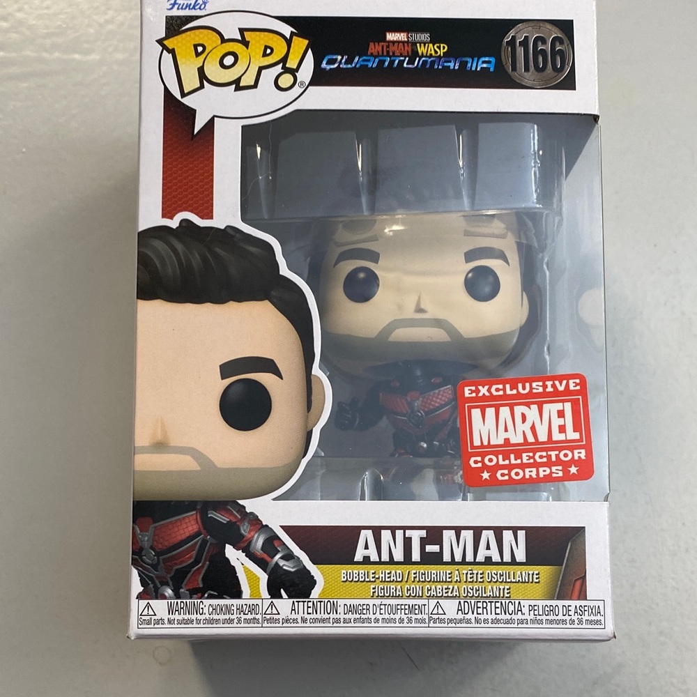 2/$15 - NIB Funko Pop! Ant-Man Figure - Exclusive Marvel Collector Corps